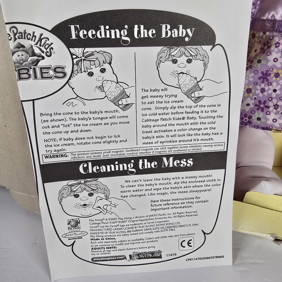 NIB Cabbage Patch Doll 25th Anniversay Premier Edition Baby Gracie AMattie 2008 - Picture 7 of 10